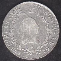 Ausztria/magyar verdejel 1815B 20Kr Ag II.Ferenc T:2/3