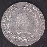 Ausztria/magyar verdejel 1815G 20Kr Ag II.Ferenc T:2/3+