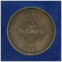 Bognár György (1944-) 1985. "M. Theresia alapíttatott 1773-1985 / Bizományi Áruház Vállalat - B...