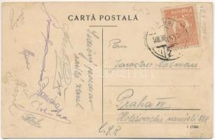 Temesvár, Timisoara; Iosefin, Palatul Ancora cu Splaiul stang al Begheului / palota, Ford, üzletek /...