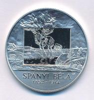 2014. 10.000Ft Ag "Spányi Béla halálának 100. évfordulója" kapszulában, tanúsítvánnyal T:P...