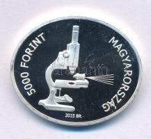 2015. 5000Ft Ag "90 éve kapott Nobel-díjat Zsigmondy Richárd" kapszulában T:AU (eredetileg PP) Adamo EM294