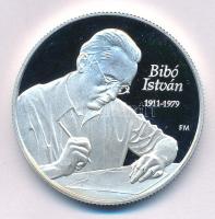 2011. 5000Ft Ag "Bibó István születésének 100. évfordulója" kapszulában, tanúsítvánnyal T:...