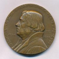 Berán Lajos (1882-1943) 1934. "Luther Márton" kétoldalas bronz emlékérem. "D LUTHER MÁRTON BIBLIAFORDÍTÁSA NÉGYSZÁZ ÉVES 1534-1934 / MINDEN NÉPNEK A MAGA NYELVÉN - JÁNOS JEL XIV:6" (41mm) T:UNC,AU Hungary 1934. "400th anniversary of Martin Luther's Bible translation" double-sided bronze commemorative medallion. Sign.: Lajos Berán (41mm) C:UNC,AU HPII 238.