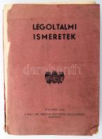 Légoltalmi ismeretek Bp., 1937. M. kir. Orsz. Légvédelmi Parancsnokság kiadványa. 478p. Kiadói papírkötésben, borító elválik.
