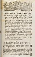 Breviarium Scripturisticum In Dominicalia Totius Anni Evangelia. Tom. 2, Augustae Vind. 1772. Wolff....