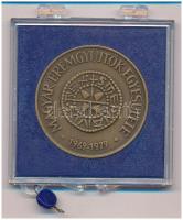 Csucs Viktória (1934-1993) 1979. "Magyar Éremgyűjtők Egyesülete 1969-1979" kétoldalas bronz emlékérem plombált ÁPV tokban (42,5mm) T:UNC