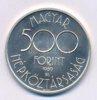 1989. 500Ft Ag "Labdarúgó Világbajnokság - két játékos" kapszulában T:BU Adamo EM108