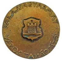 1985. "Felszabadulásunk 40. évfordulójára / Balassagyarmat Város Tanácsától" kétoldalas br...