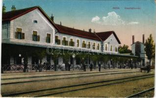 1918 India, Indija; vasútállomás. Vasúti levelezőlapárusítás 232. / railway station (EK)