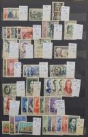 Főleg bélyegzett régebbi francia tétel a klasszikusoktól, később használatlan anyag a modern időkig,...