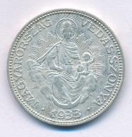 1933. 2P "Madonna" Ag T:VF Adamo P7