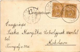 1901 Gróf Lónyay Elemér és Stefánia belga királyi hercegnő (EK)