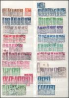 Brit-amerikai zóna és NSZK kb 1960-ig több példányos előrendező sok jobb értékkel 5 db kétoldalas be...