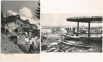 25 db főleg MODERN történelmi magyar város képeslap / 25 mainly MODERN historical Hungarian town-vie...