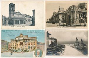 31 db RÉGI olasz város képeslap / 31 pre-1945 Italian town-view postcards
