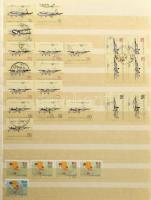 Afrikai országok A-Z érdekes sok ezer darabos főleg bélyegzett anyag, régi és modern bélyegek, kivág...