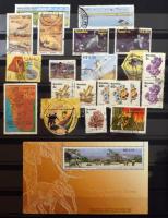 Afrikai országok A-Z érdekes sok ezer darabos főleg bélyegzett anyag, régi és modern bélyegek, kivág...