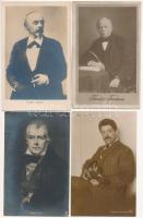 7 db RÉGI motívum képeslap: híres emberek / 7 pre-1945 motive postcards: famous people