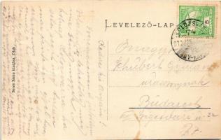 1912 Zilah, Zalau; Református Wesselényi kollégium. Seres Samu kiadása / Calvinist boarding school +...