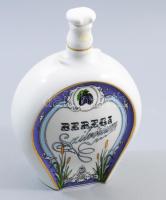 Hollóházi Beregi Szilvárium palack, jelzett, hibátlan, m: 19,5 cm