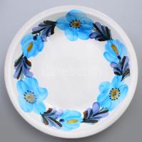 Gránit leveskínáló és 6 darab tányér, jelzett, hibátlan, d: 20 cm