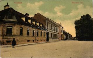 1910 Varasdfürdő, Warasdin-Töplitz, Varazdinske Toplice; Setalistna ulica. Brüder Farkas / utca / street (EK)