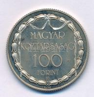 1990. 100Ft Cu-Ni "200 éves a hivatásos magyar nyelvű színjátszás" T:PP patina Adamo EM118