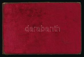 1880-1892 Izraelita lány emlékkönyve, kb. 40-50 oldalon magyar ill. német nyelvű, főként békéscsabai...