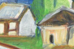 Kmetty jelzéssel: Nagybányai látkép
olaj, farost
96x93cm