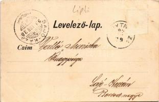 1899 (Vorläufer!) Koritnyica, Korytnica; látkép, szálloda, fürdő. Ivánszky Elek kiadása / general vi...