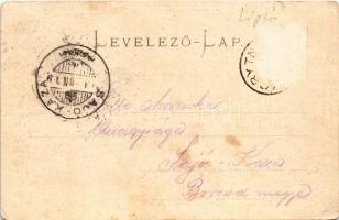 Koritnyica, Korytnica; Duna szálloda, fürdőház / hotel, spa. Art Nouveau, floral (kis szakadás / sma...