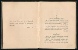 Händel Vilmos - Herbst János (szerk.): A gyermek imái. Selmecbánya, 1890. Szent-Istványi Dezső vadás...