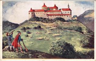 1941 Krasznahorkaváralja, Krásnohorské Podhradie (Rozsnyó, Roznava); Krasznahorka vár / hrad / castle (EB)