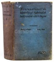 Rédey Miklós - Laky Imre (szerk.): Rendőri lexikon. Közrendészeti és büntetőjogi tudnivalók betűrend...
