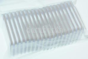 19db érmetartó kapszula kb. 4cm átmérőjű érmekhez újszerű állapotban