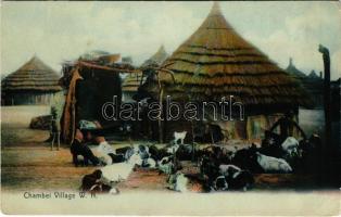 Chambei Village, White Nile. Editor M. Venieris photographer (Khartoum) (EK)