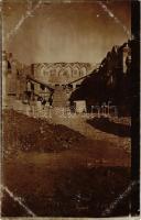 Khartoum, Cathedral under construction. photo (worn surface)