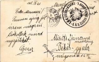 1915 Meljine, Megline; + "K.u.K. Kriegsmarine SMS Kaiser Franz Josef I" (EK)