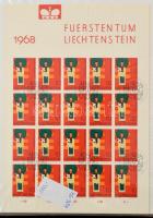 Liechtenstein 1961-1993 230 klf komplett kiadás teljes hajtatlan ívekben. Ritkán látható tétel, érde...