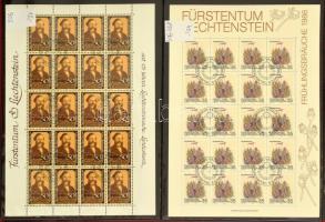Liechtenstein 1961-1993 230 klf komplett kiadás teljes hajtatlan ívekben. Ritkán látható tétel, érde...