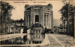 1926 Dresden, Tolkewitz, Städt. Krematorium / crematorium, crematory
