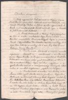 1921 Kézzel írt aratási szerződés