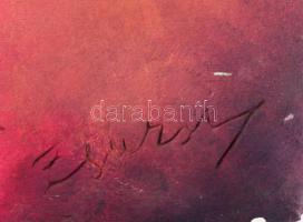 Jeney Zoltán: Zsuzsi. 1952. Festett gipsz büszt, jelzett, kopással, m: 49 cm /// KIZÁRÓLAG SZEMÉLYES...