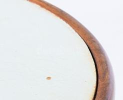 Thonet zongoraszék, belesütve és címkével jelzett, cserélt ülőfelülettel, d: 37 cm, m: cca 45 cm