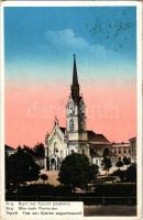 1916 Stryi, Stryj, Strij; Rzym. kat. Kosciól parafialny / Röm.-kath. Pfarrkirche / parish church (EK)