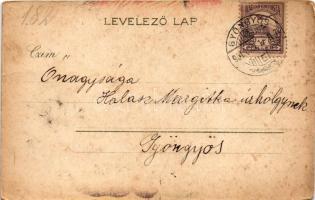 1901 Two angry women 238. (gyűrődés / crease)