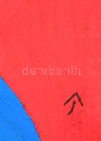 Olvashatatlan (AJ?) jelzéssel: Portré. Olaj, vászon, 50x35 cm