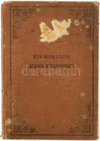 Kolligátum: Erdélyi Gazdasági Egyesület Könyvkiadó Vállalatának 4 füzetéből (XXVI-XXIX.): Gáspár József: A méhtenyésztésről. Kezdő méhészek számára. Kolozsvár, 1899., Gámán János-ny., 50+2 p. 2. kiadás. Hozzákötve: Páter Béla: A gabonafélék,a burgonya és a szőlő legfontosabb gombabetegségei. 2. kiadás. Kolozsvár, 1899., Ajtai K. Albert, 62+2 p. Hozzákötve: Nemes István: Talajjavítás lecsapolással. Kolozsvár, 1899., Gombos Ferenc, 53+3 p. Hozzákötve:  Réti János: A legjobb takarmányfüvek termesztéséről. Kolozsvár, 1899, Gombos Ferenc, 39+1 p. Korabeli egészvászon-kötés, "Kis-Komárom Község Népkönyvtára" felirattal a borítón, kopott borítóval, a borítón címkenyomokkal, kissé foltos lapokkal.