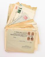 cca 1900-1940 70 db cégjegyzéses, reklámos levél küldemény,